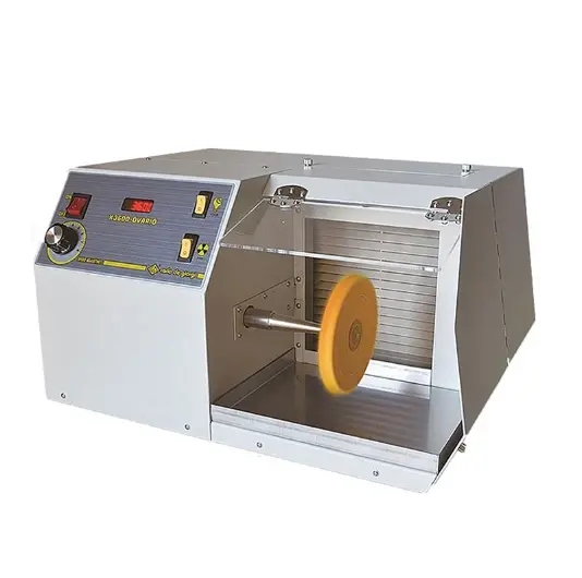 dm 6 vario speed polishing machine with dust collection