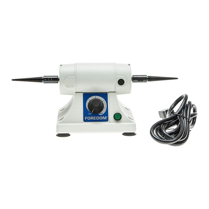 Foredom M BL 22 Precision Mini Bench Lathe with power cord and tapered spindles ready for use. Foredom M BL 22 Precision Mini Bench Lathe with power cord and tapered spindles ready for use.