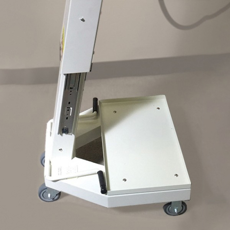 Foredom MAWS10 Mobile Work Station base with wheels and height adjustment mechanism close up Foredom MAWS10 Mobile Work Station base with wheels and height adjustment mechanism close up