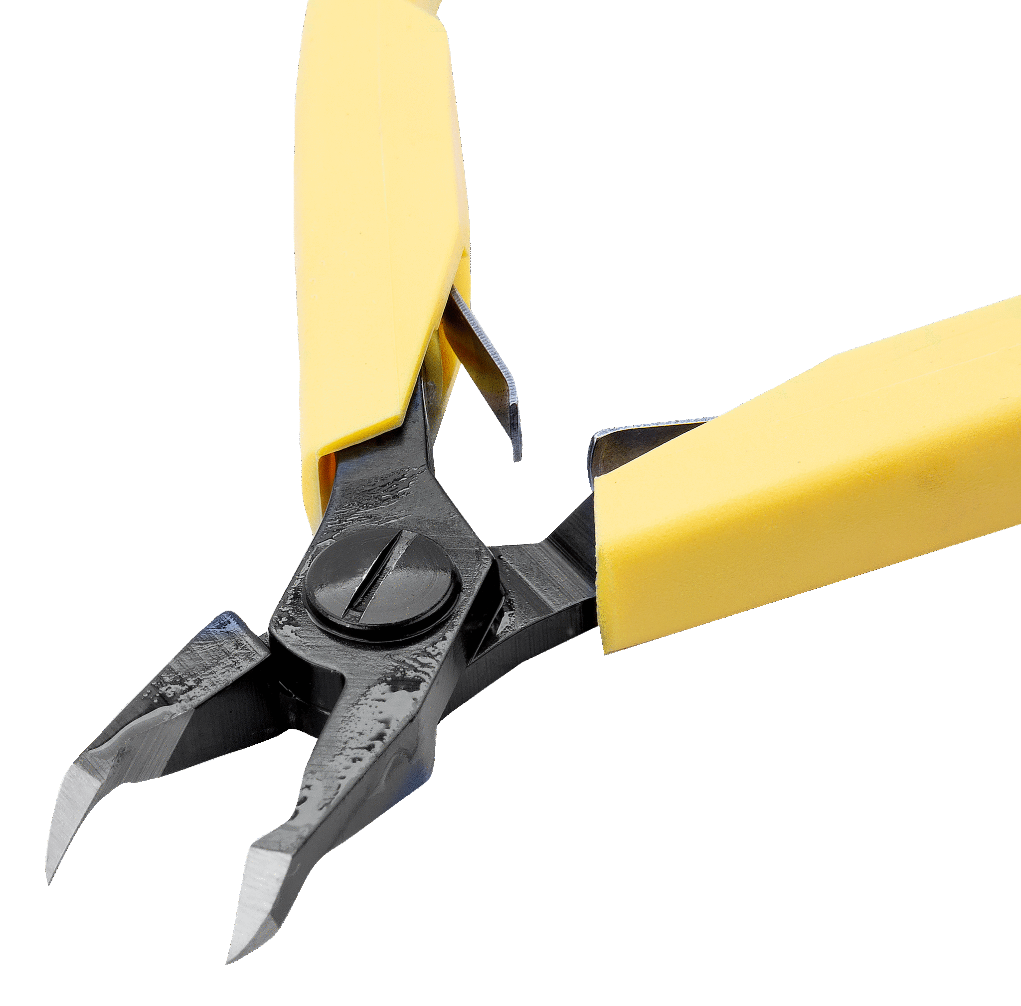 lindstrom® 80 series cutters #8248 Close-up macro view of the Lindstrom 8248 tapered relieved cutting jaws and precision screw joint.