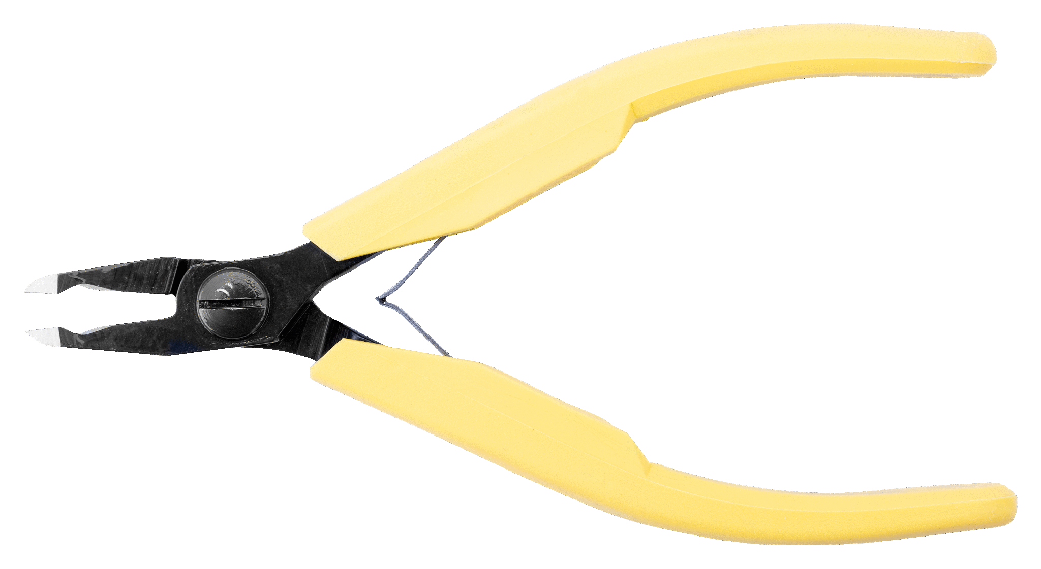 lindstrom® 80 series cutters #8248 Full overhead layout of the open Lindstrom 8248 flush cutter showing inner leaf spring return.