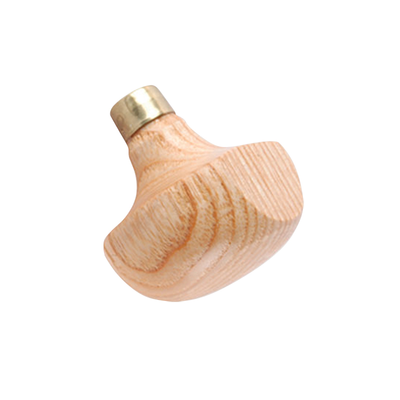 technique® asic handle mushroom w/flat Angled top-down perspective detailing the flat indexing plane and smooth palm-contact curvature.