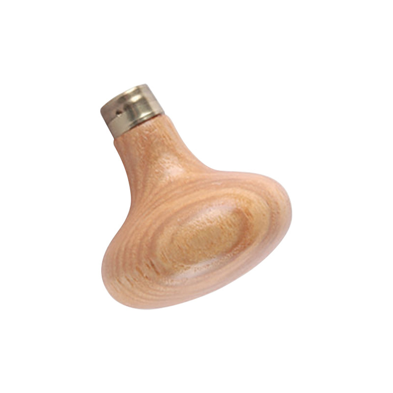 technique® asic handle oval Angled top-down perspective detailing the smooth palm contact surface and anatomical oval curvature.
