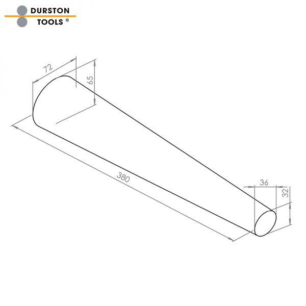 durston® bracelet mandrel oval