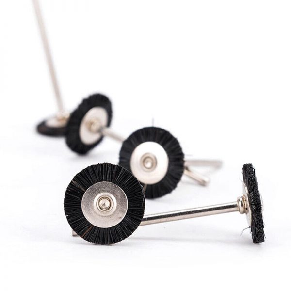 miniature brush black bristle jybs