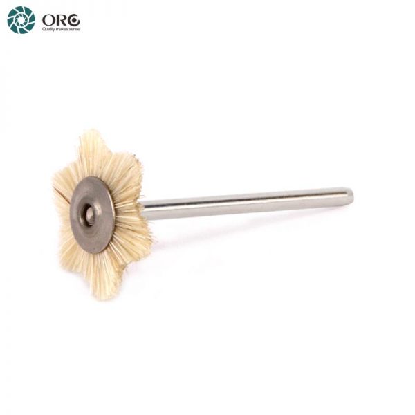 oro® hexagonal star brush bristle hair