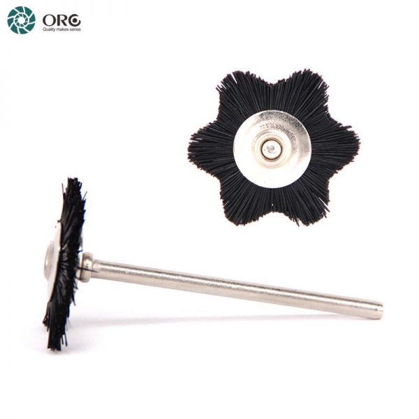 oro® hexagonal star brush bristle hair