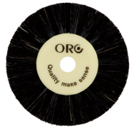 oro® wooden hub bristle brush pointed (复制)