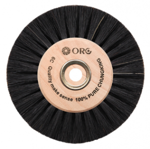 oro® wooden hub bristle brush pointed (复制)