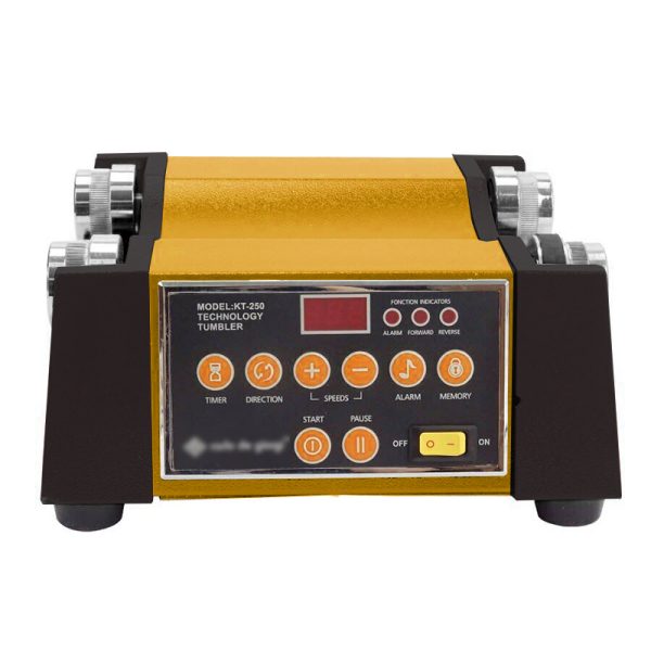 kt 250 digital rotary barrel tumbler jybs