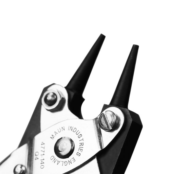 maun® round jaws 1 1/2′′ parallel plier return spring 140 mm