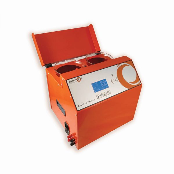 berkem® benchtop plating plants galvanic base module 2 tanks x 2 liters x 1 mov x 1 heat jybs