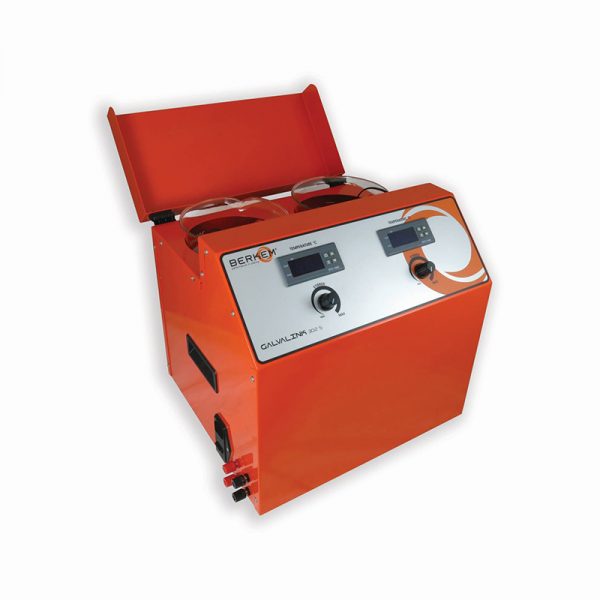 berkem® benchtop plating plants galvanic satellite module 2 tanks x 2 liters x 2 mov x 2 heat jybs