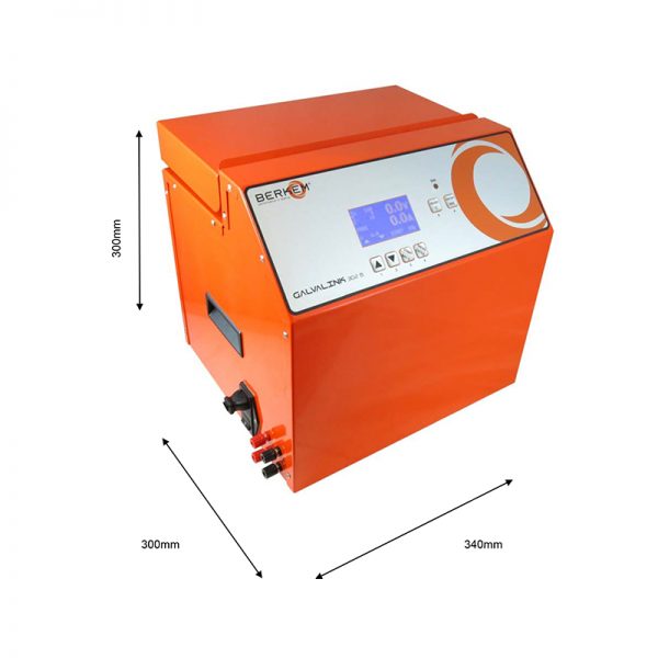 berkem® benchtop plating plants galvanic base module 2 tanks x 2 liters x 1 mov x 1 heat jybs