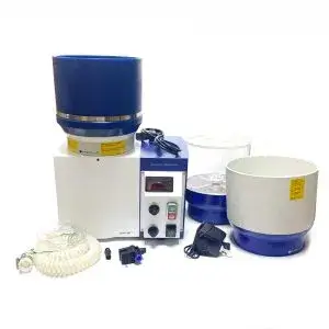 polishing and finishing machine for small parts or jewelry