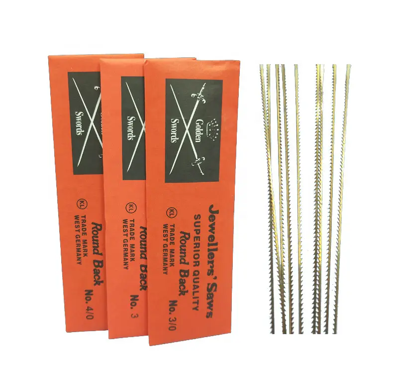 a bundle of fine jewelry saw blades