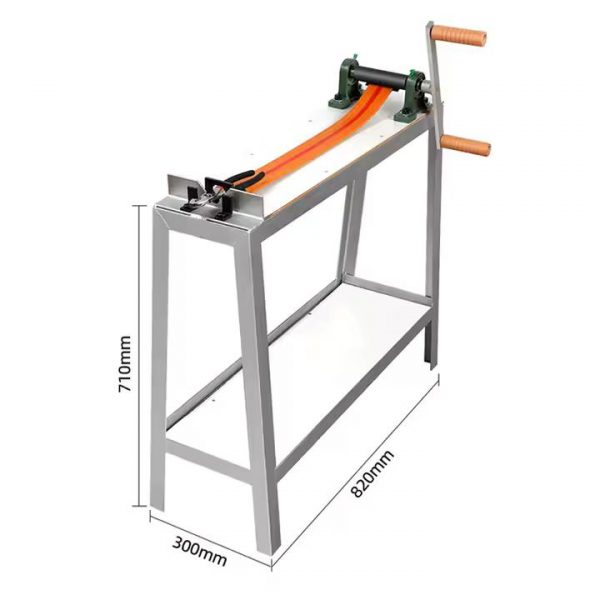 dimensions of the high stand manual wire drawing bench 710mm height 820mm length 300mm width