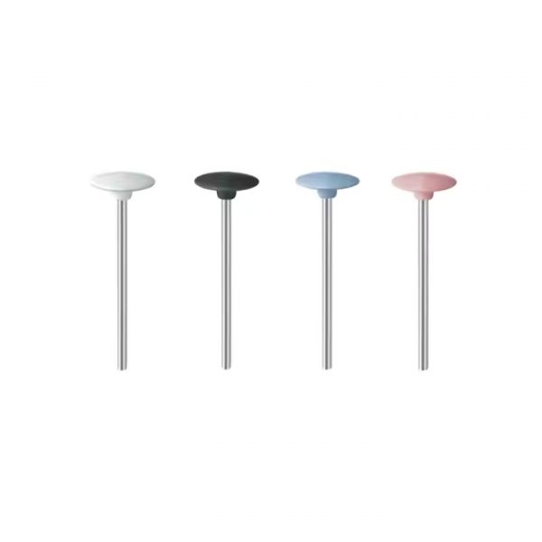 EVE UNIVERSAL H16 silicone abrasive polishers with knife edge (white, black, blue, pink)