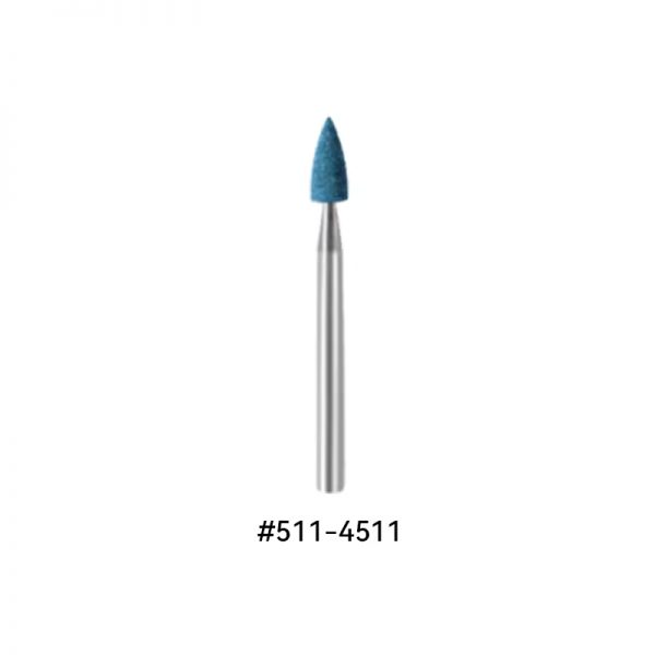 EVE® EVEFLEX 3.3x7.5mm silicone polishing bur in deep blue, part #511-4511