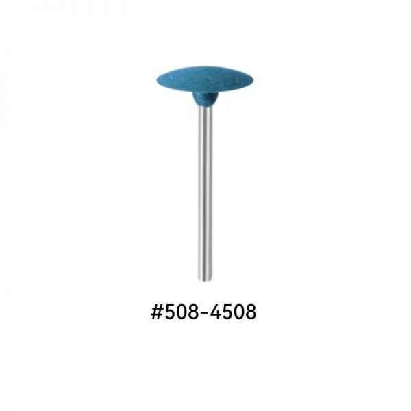 EVE® EVEFLEX Silicone Polishing Wheel #508-4508, 14.5x2.5mm knife edge, dark blue