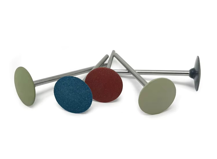 EVE® EVEFLEX Silicone Polishing Wheel kit 14.5x2.5mm including dark blue reddish brown dark gray and various green polishers