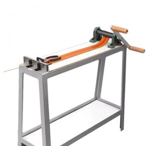 high stand manual wire drawing bench showing overall construction and components