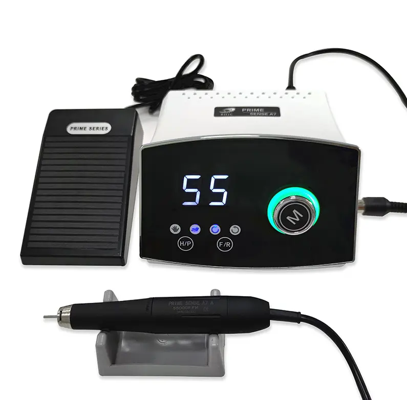 prime series micro motor system including the motor handpiece control unit and foot pedal