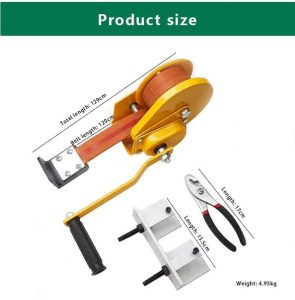 simple manual wire drawing bench for table product size