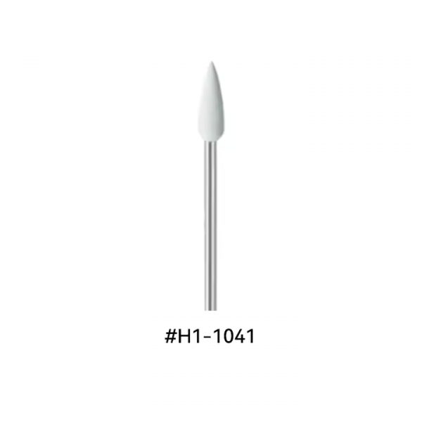 White EVE® Universal Mounted Silicone Point Polisher 5.5x15MM #H1-1041
