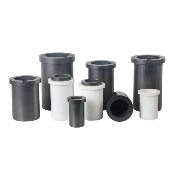 graphite crucible and silica crucible